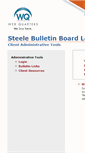 Mobile Screenshot of bulletin.steelehotels.com